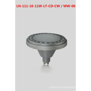 Base TUV da lâmpada AR111 11W 120V dimmable TUV do diodo emissor de luz, CE, ROHS 3 anos de garantia